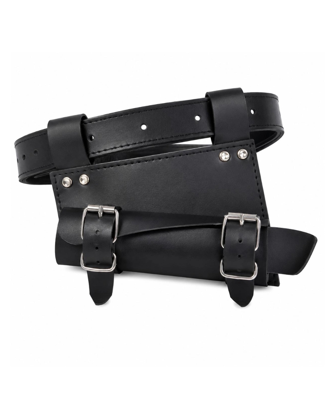 Adjustable Katana Black Waist Belt Sheath with Pin Buckle | Perfect for Cosplay, Theme Parties, and Costumes